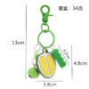 Wholesale Creative Food Simulation Fries Popcorn Keychain Small Pendant Soft Glue