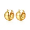 oly-2abdd9c3ce8debf54dc8e401cd3819c7 Wholesale PVD Coated 18K Gold Plated Geometric 304 Stainless Steel Retro Waterproof Non Tarnish Earrings