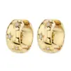 1 Pair Ig Style Vintage Style Classic Style Circle Star Plating Inlay Copper Zircon 18k Gold Plated Earrings