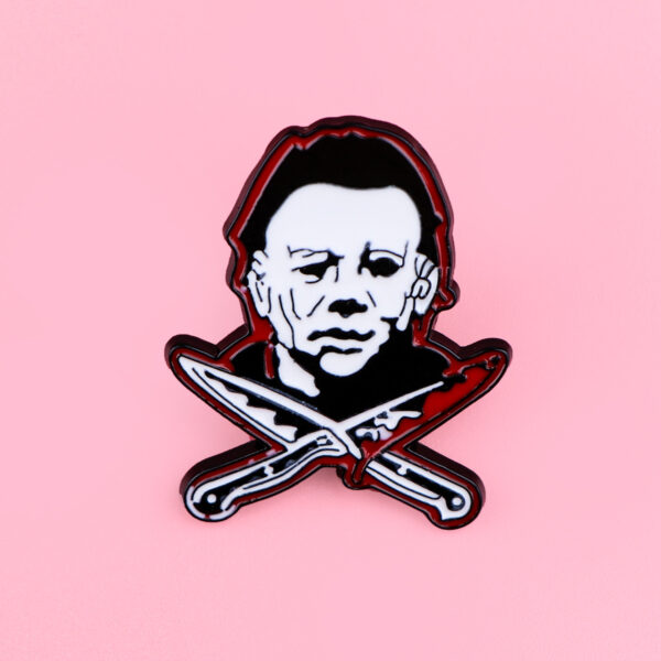 Wholesale Halloween Badge Horror Brooch Cartoon Metal Badge Jewelry Medal Clothing Brooch Accessories