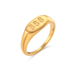 Digital 888 Oval Ring / No. 8