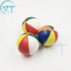 Wholesale Cross-border 63mm beach ball pu ball foam pressure ball decompression toy pu decompression Macaron beach ball