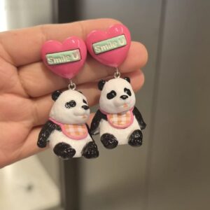 Ear clip with no pierced ears and heart style