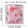 oly-2b0c85ab2859203ed6bade681111e091 Wholesale Pink Theme Embroidery Cloth Stickers Surfing Girls Patch