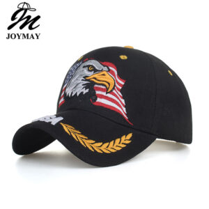 Wholesale Zhongmei spring and summer New Eagle USA flag embroidered baseball cap peaked cap sun hat B627