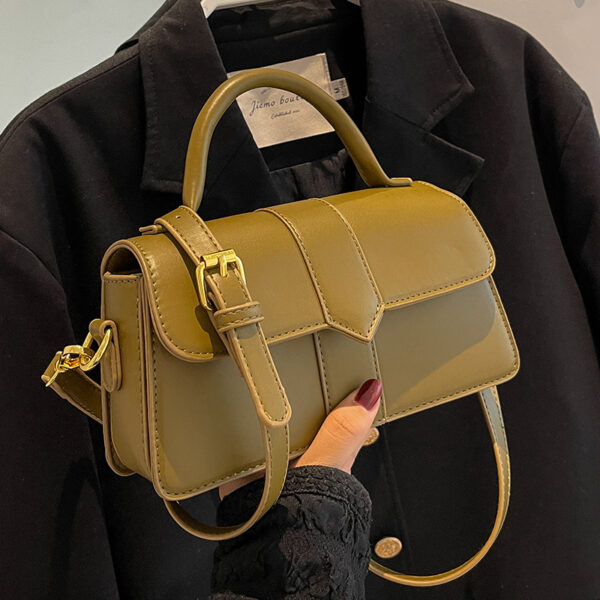 Wholesale Bag Women's Bag 2025 New Fashion Shoulder Bag All-match Commuter Crossbody Bag Texted Western Style Portable Small Square Bag