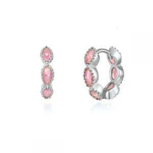 Pink Zircon (White Gold Color)