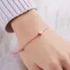 Wholesale New Fashion Necklace Heart-shaped Butterfly Weaving Adjustable Copper Bracelet