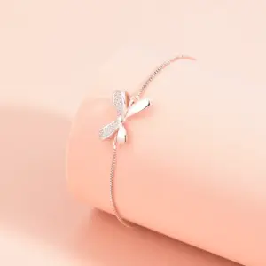 Bow Bracelet (Rose Gold)
