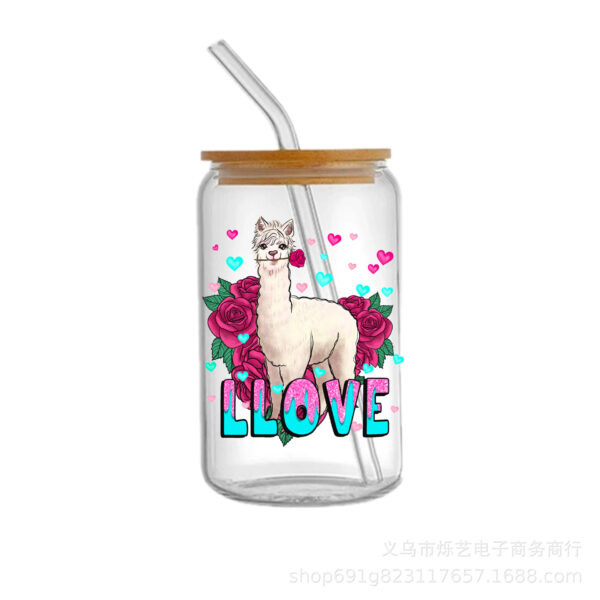 oly-2b3b948e17c20dd15093180e9bc1ffdf Wholesale Cow Alpaca Animal Series 16oz Cup UV DTF Wraps