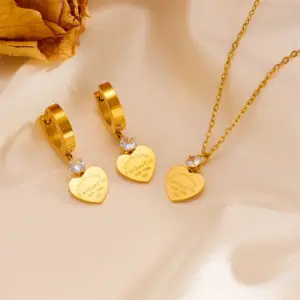 Gold Necklace Gold Ear Clip