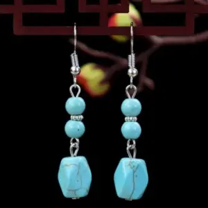 11-Multi-Sided Turquoise Pendant