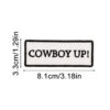 Wholesale American Western cowboy themed embroidered patch