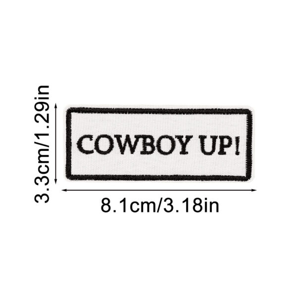 Wholesale American Western cowboy themed embroidered patch