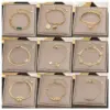 100 Bracelet 18k Gold Color-free Titanium Steel Women's Simple Ins Personalized Fashion Hand Jewelry