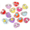 Wholesale Crown Bear Heart-Shaped Soft Candy Beads
