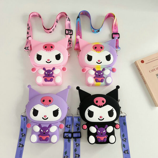 Wholesale 2024 New Cute Bear Wallet Fashion Trend Crossbody Shoulder Bag Outdoor Chilen Coin Purse