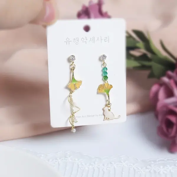 1 Pair Fashion Flower Alloy Plating Artificial Pearls Rhinestones Women's Drop Earrings