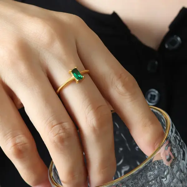 Wholesale PVD Coated 18K Gold Plated 18K Gold 304 Stainless Steel