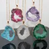 Wholesale Retro Irregular Agate Plating Jewelry Accessories