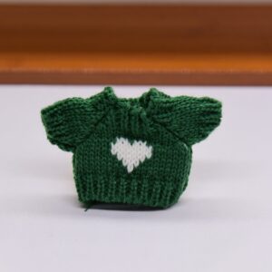 Green with heart / 5.5cm