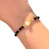 Wholesale Retro Round Stainless Steel Beaded Bracelets