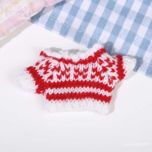 Rx130 sweater-red pattern
