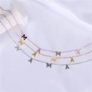 Letter Stainless Steel Fashion Necklace
