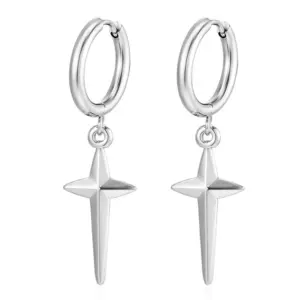MS-587 Steel Cross Ear Clip
