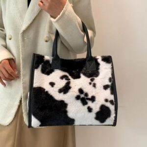 Black and white milk pattern