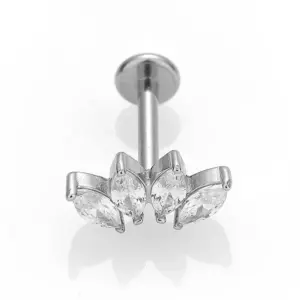 Silver / One Size / 4#