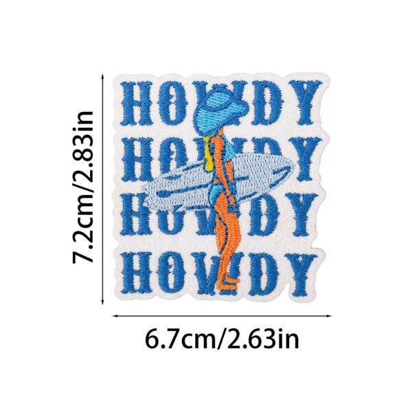 oly-2c0d64177e82f884561599e80bb5b73d Wholesale American Ocean Style 16-Piece Embroidered Fabric Applique Set: Vacation Seahorse Anchor Surfing Girl Seashell High-Density Applique