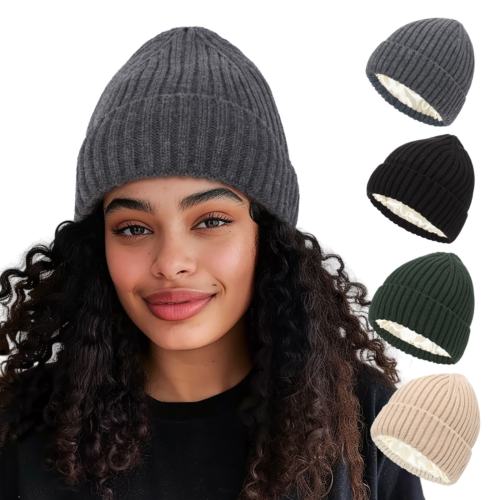 Wholesale Autumn and winter pular hat chilen's new colored warm wool hat men's and women's European and American all-match parent-child pullover knitt