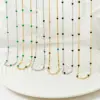 Wholesale Jewelry Fashion Geometric 304 Stainless Steel 16K Gold Plated White Gold Plated Gold Plated Plating Stainless Steel Necklaces