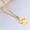 Wholesale Jewelry Modern Style Paw Print 304 Stainless Steel Plating Pendant Necklace Cable Chain