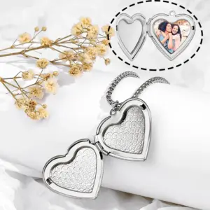 Heart Shell Pattern-Thick Square Chain