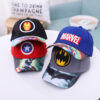 Wholesale Marvel Children's Hat Wholesale Spring and Autumn New Cartoon Cap Spiderman Team Batman Children's Baseball Cap