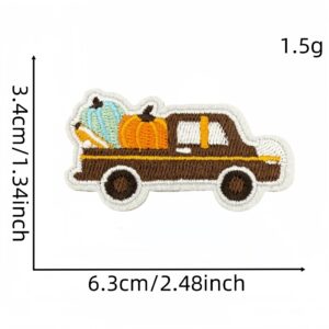 Autumn turkey pastoral cloth sticker 2#