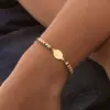 Wholesale PVD Coated Real Gold Plated 18K Gold Rose Gold Plated Geometric 201 Stainless Steel Casual Waterproof Non Tarnish 201 Stainless Steel Bracelets