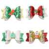 Wholesale Christmas Cartoon Christmas Tree Party Children's Headdress Bow Hairpin