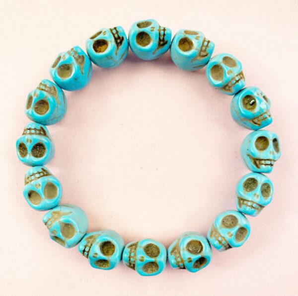 Wholesale Colorful Skull Bracelet