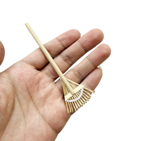 oly-2c5dbc182133b512dd601a65b5f25c5b Wholesale 1:12 Doll House dollhouse Mini Model Miniature Photo Props Gardening Tools Bamboo Harrow Farm Tools Mop