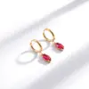 Wholesale PVD Coated Geometric Sector Heart Shape 304 Stainless Steel Vintage Style French Style Simple Style Waterproof Non Tarnish Drop Earrings