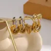 Wholesale PVD Coated Real Gold Plated Round 304 Stainless Steel Simple Style Classic Style Waterproof Non Tarnish Earrings