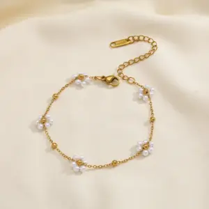 Bracelets-Pearl / White