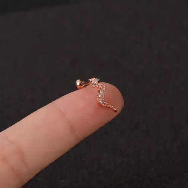 Ear Cartilage Rings & Studs Fashion Animal Copper