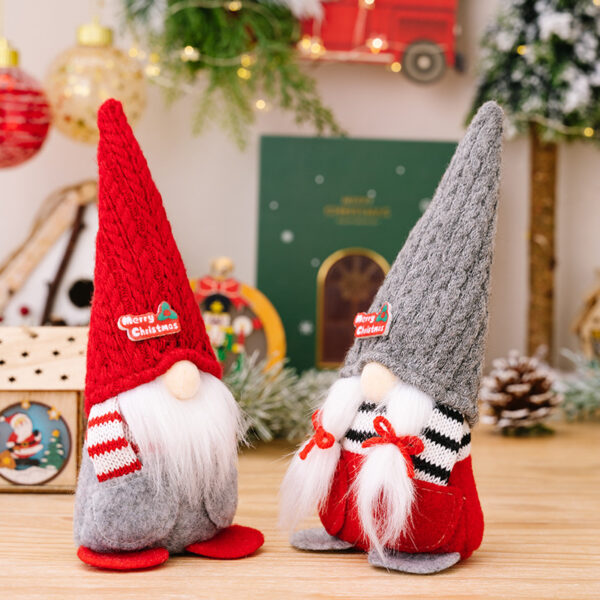 Wholesale Christmas Pointed Hat Doll Decoration