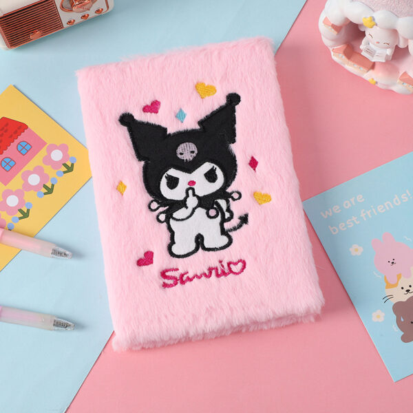 Wholesale Cartoon Character Plush Notebook Student Notepad
