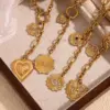 oly-2cc804843e9919aeccdf8994b54cad0a Wholesale Jewelry Lady Heart Shape 304 Stainless Steel Plating Pendant Necklace Cable Chain