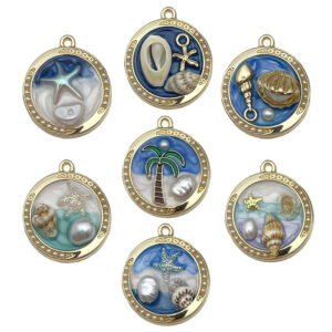 Mix 7 Drip Oil Hanging Plating Oil Painting Wind Ocean Series -7 1-25.5g-SN1105